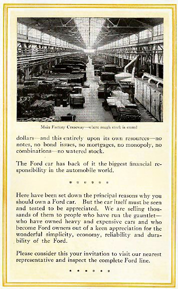 1917 Ford Brochure Page 15